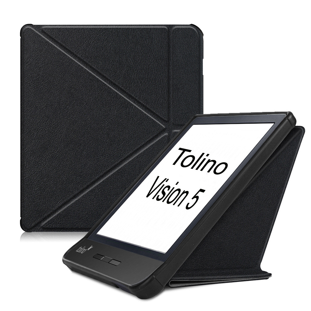 7" TPU Soft Shell eBook Case Magnetic Closure Cover for Tolino Epos 5