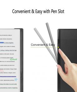 Alternative view of Premium 11.8" Slim Cover Tablet Case with Magnetic Closure for 2024 Remarkable Paper Pro Color