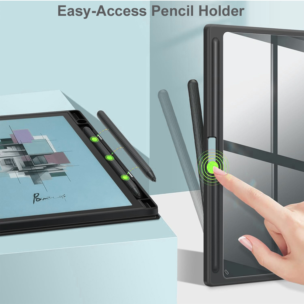 10.3" Premium Acrylic Soft Shell Case Smart Cover for Onyx Boox Note Air 4C (2024 Released) - Image 4