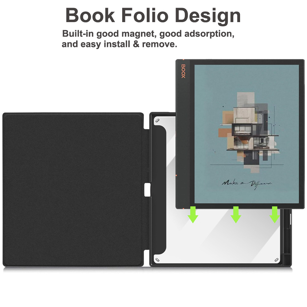 10.3" Premium Acrylic Soft Shell Case Smart Cover for Onyx Boox Note Air 4C (2024 Released) - Image 2