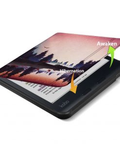 Alternative view of 7" TPU Soft Shell eBook Case with Magnetic Closure for Kobo Libra Colour (Model N428)