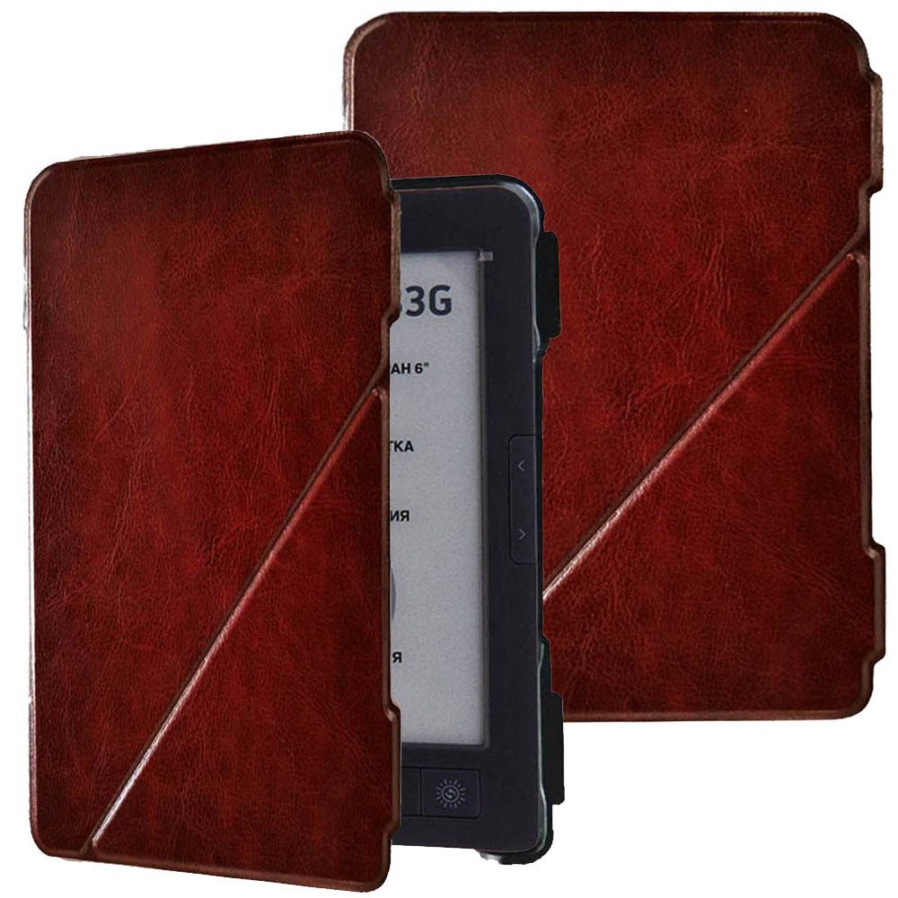 6" Flip Shell Leather Case Drop-Proof Protective Cover for Digma R63SDG