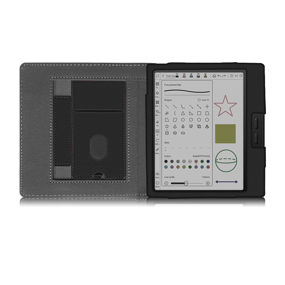 7" Case Protective cover with hand strap and stand for Onyx Go Color 7 (Gen II) 2025 - Image 4