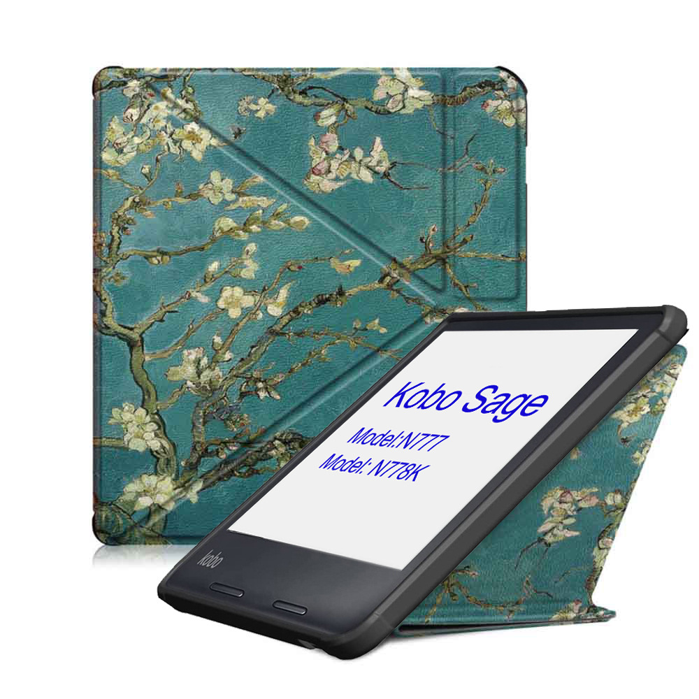 6" TPU Soft Shell eBook Case with Transformers Magnetic Closure for KOBO Sage N777/ N778K - Image 14