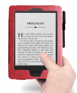 Alternative view of 6" Leather Case Drop-Proof Protective Cover for Kindle Touch 2012 (Model D01200)