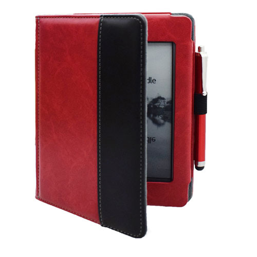 6" Leather Case Drop-Proof Protective Cover for Kindle Touch 2012 (Model D01200) - Image 6