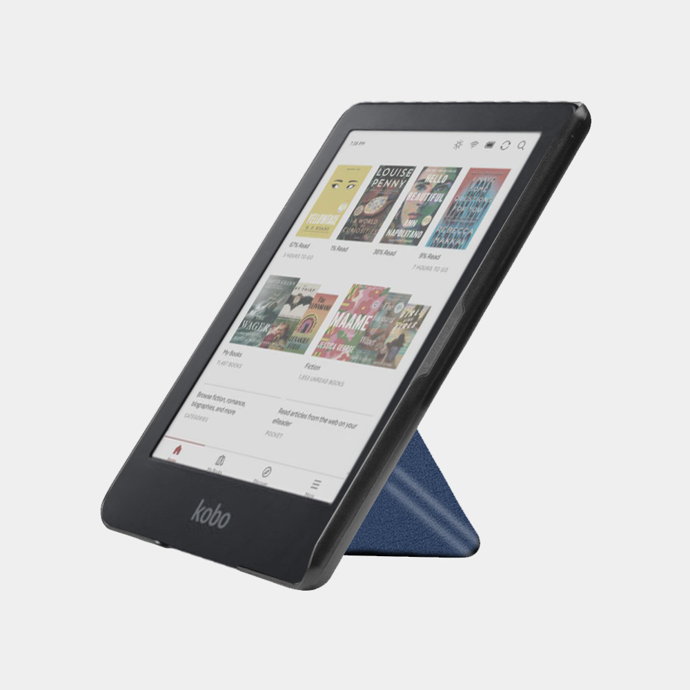 6" TPU Soft Shell eBook Case with Transformers Magnetic Closure for Kobo Clara 2e (Model N506) - Image 4