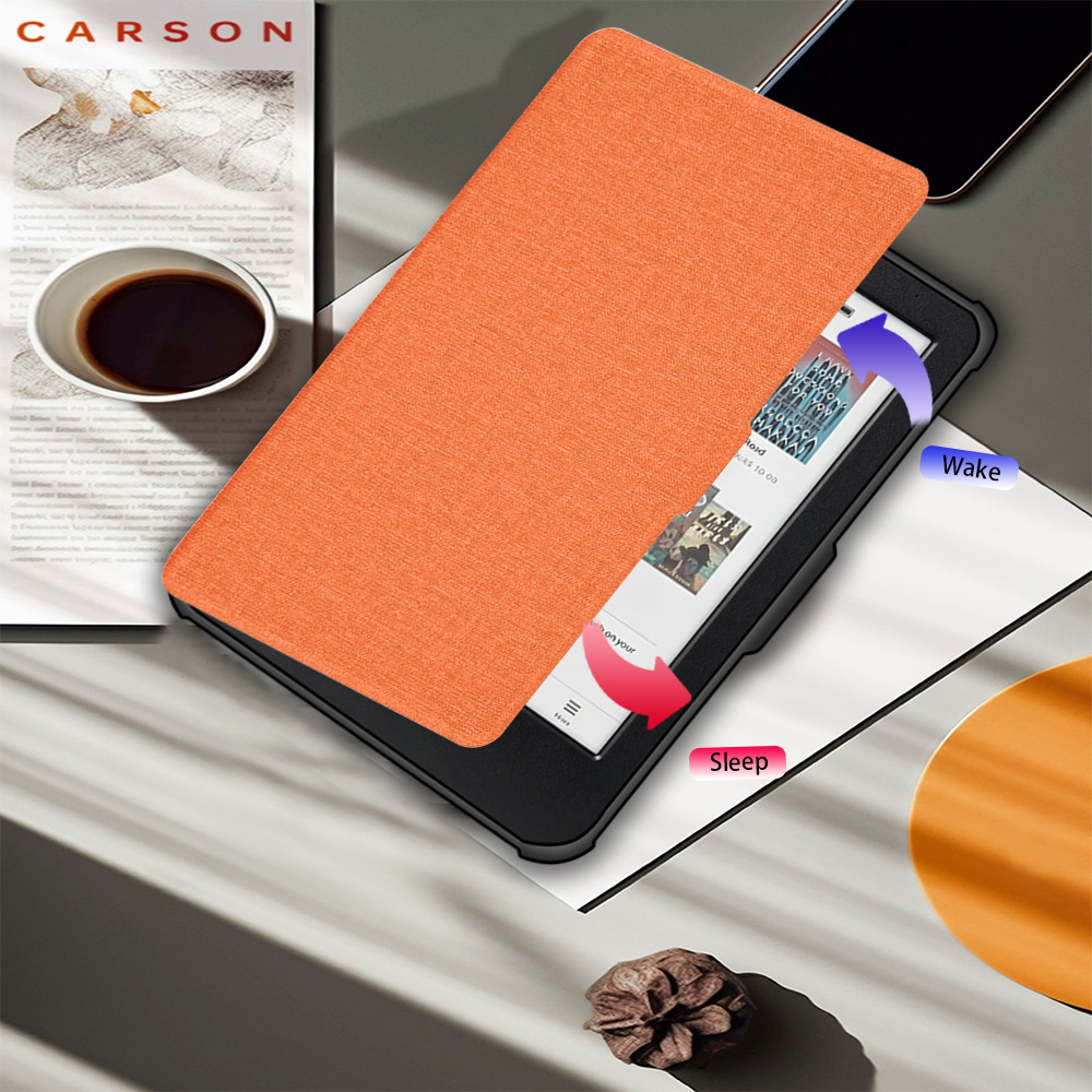6" TPU Soft Shell eBook Case with Magnetic Closure for Kobo Clara 2E (Model N506) - Image 3