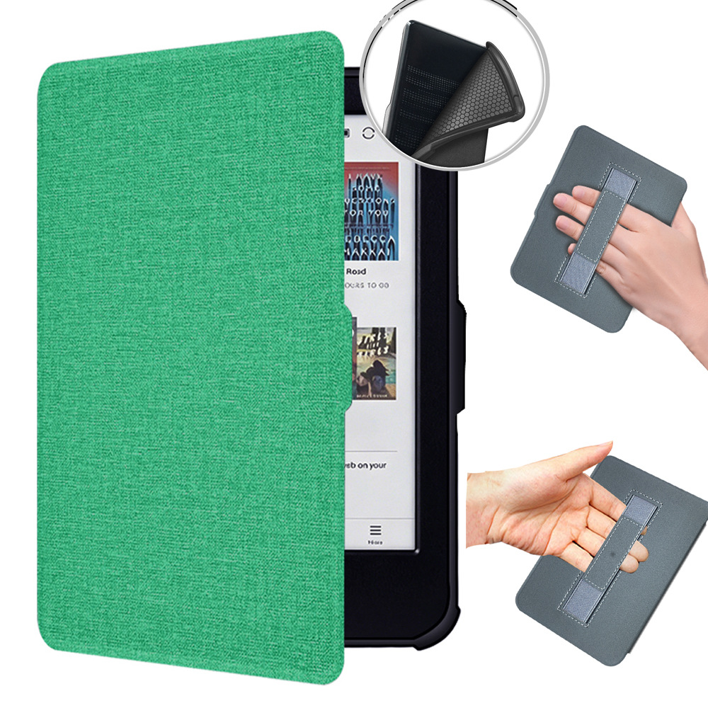 6" TPU Soft Shell eBook Case with Magnetic Closure for Kobo Clara 2E (Model N506)