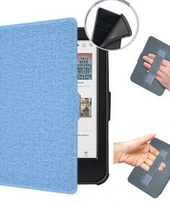 6" TPU Soft Shell eBook Case with Magnetic Closure for Kobo Clara BW (Model N365)