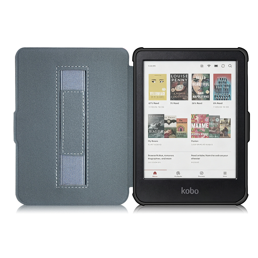6" TPU Soft Shell eBook Case with Magnetic Closure for Kobo Clara 2E (Model N506) - Image 5
