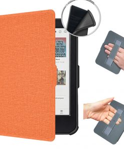 6" TPU Soft Shell eBook Case with Magnetic Closure for Kobo Clara Colour (Model N367)