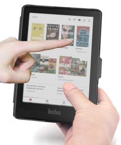 Alternative view of 6" TPU Soft Shell eBook Case with Transformers Magnetic Closure for Kobo Clara Colour N367