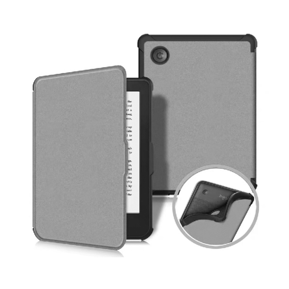 6" TPU Soft Shell eBook Case with Magnetic Closure for Kobo Clara BW (Model N365)
