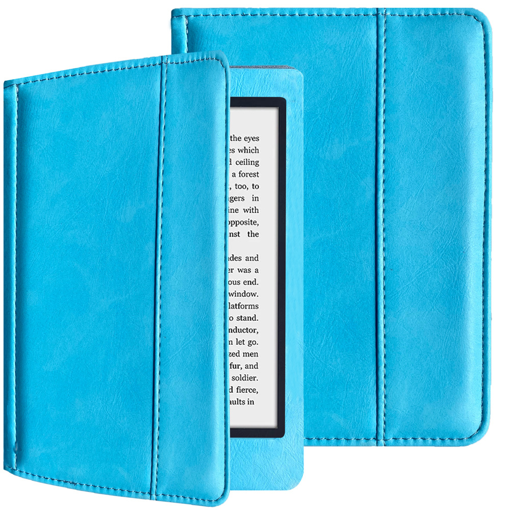 6" Leather Flip Protective Case Drop-Proof Cover for Kobo Glo HD Model N437