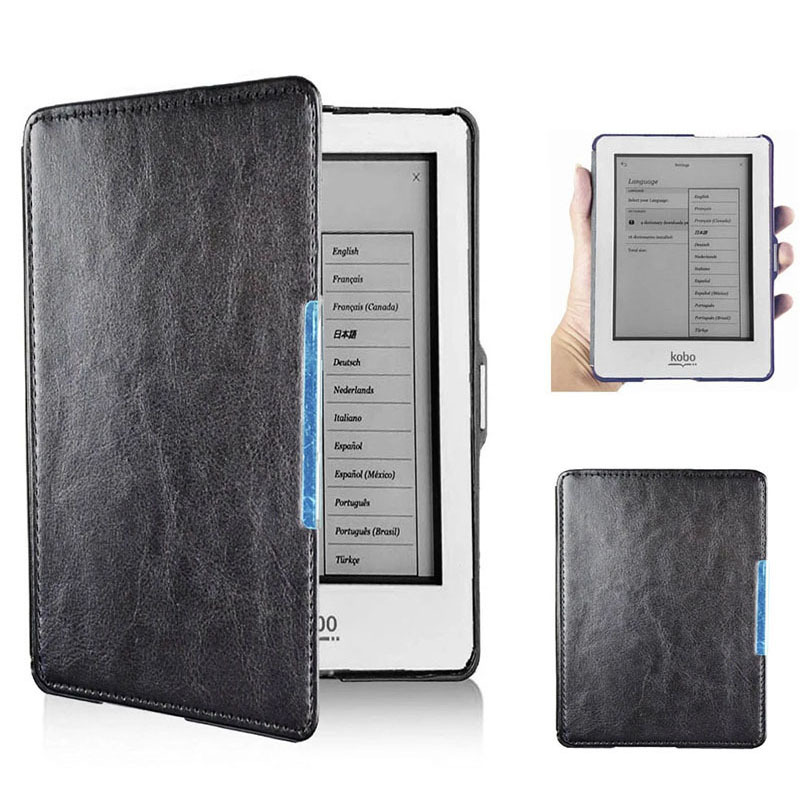6" Magnetic Cover Shell Protective Case for Kobo Glo (Model N613)