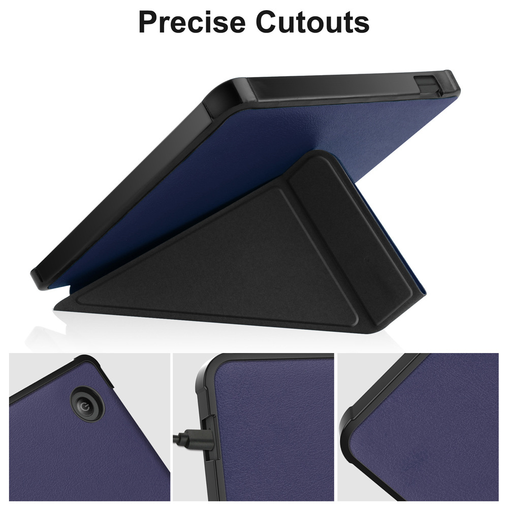 7" TPU Soft Shell eBook Case with Transformers Magnetic Closure for Kobo Libra 2 (Model N418) - Image 3