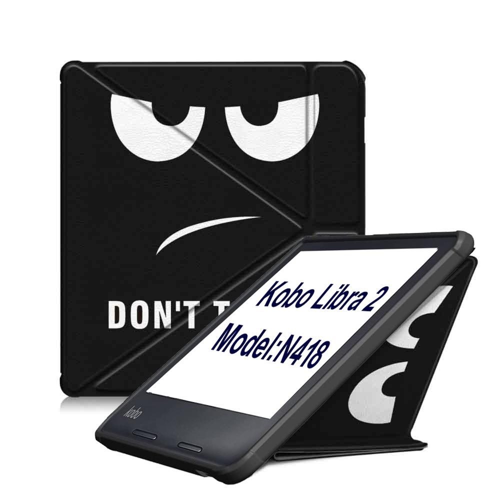 7" TPU Soft Shell eBook Case with Transformers Magnetic Closure for Kobo Libra 2 (Model N418) - Image 8