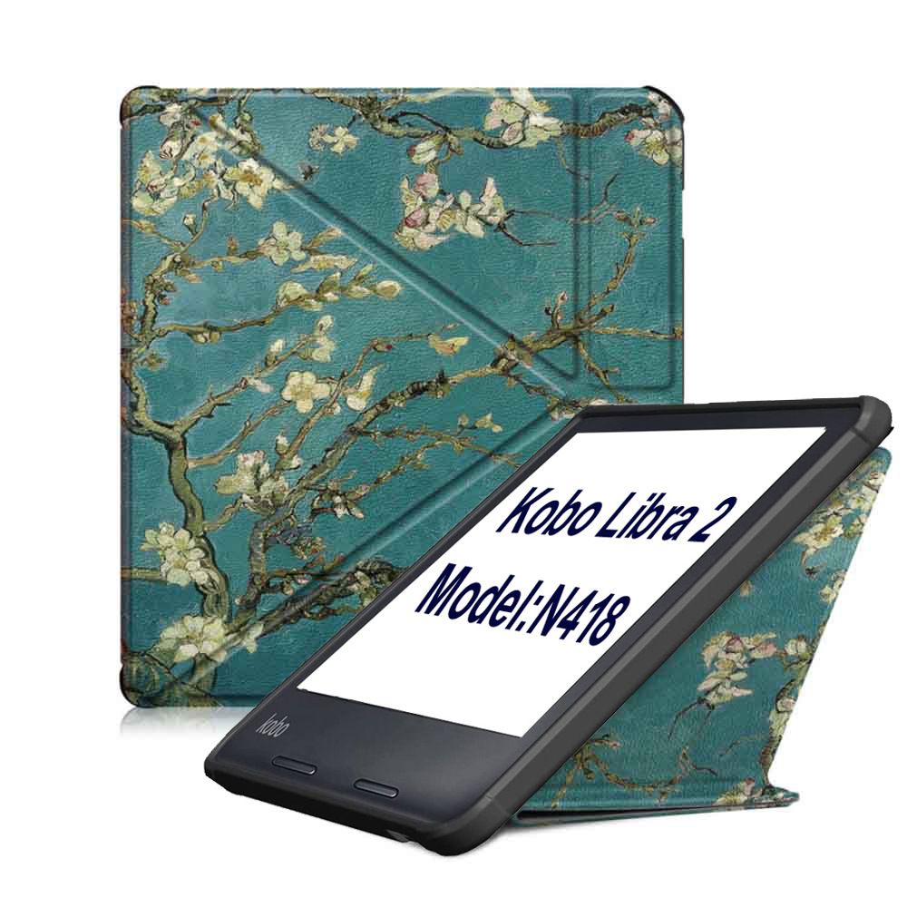 7" TPU Soft Shell eBook Case with Transformers Magnetic Closure for Kobo Libra 2 (Model N418) - Image 9