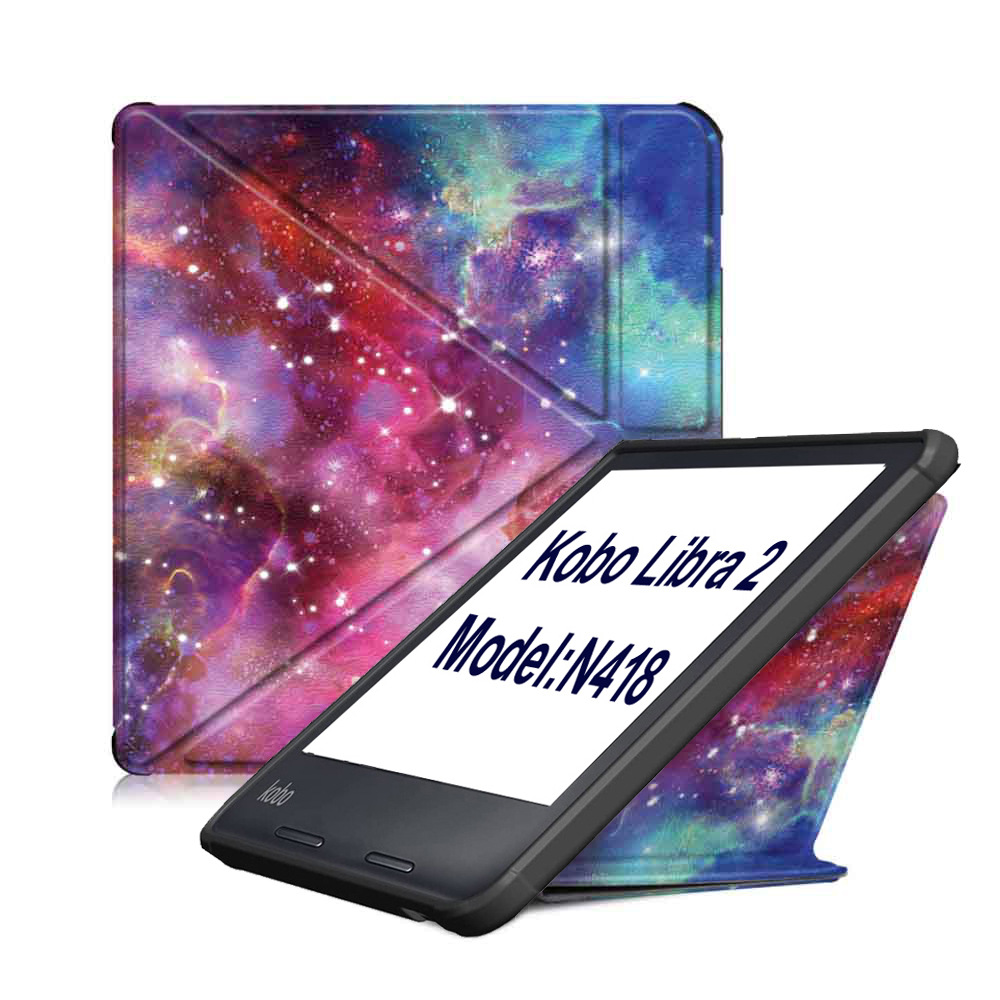 7" TPU Soft Shell eBook Case with Transformers Magnetic Closure for Kobo Libra 2 (Model N418) - Image 10