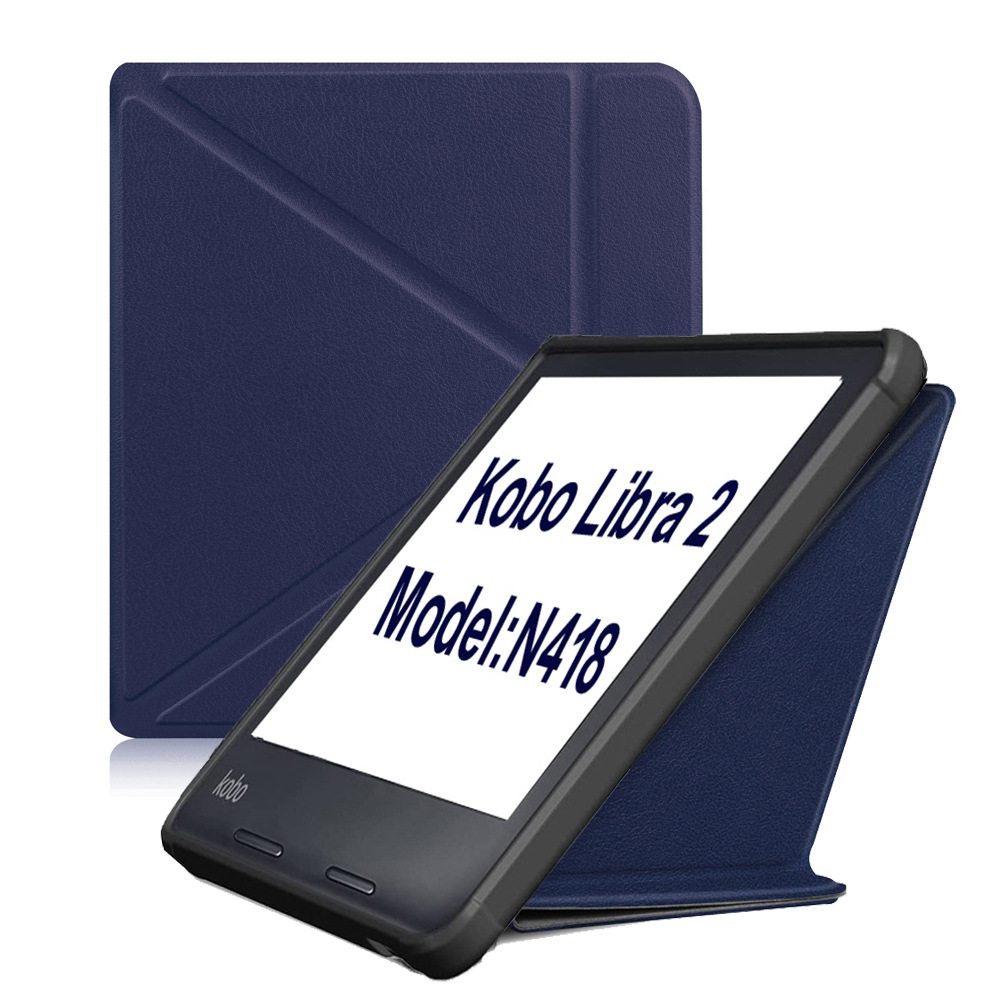 7" TPU Soft Shell eBook Case with Transformers Magnetic Closure for Kobo Libra 2 (Model N418) - Image 17