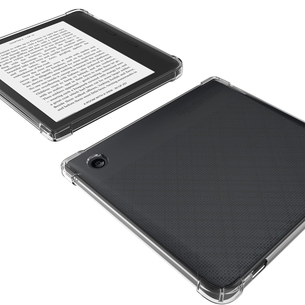 7" Transparent Cover Soft TPU Case with Four‑Corner Airbag Protection for Kobo Libra 2 - Image 4