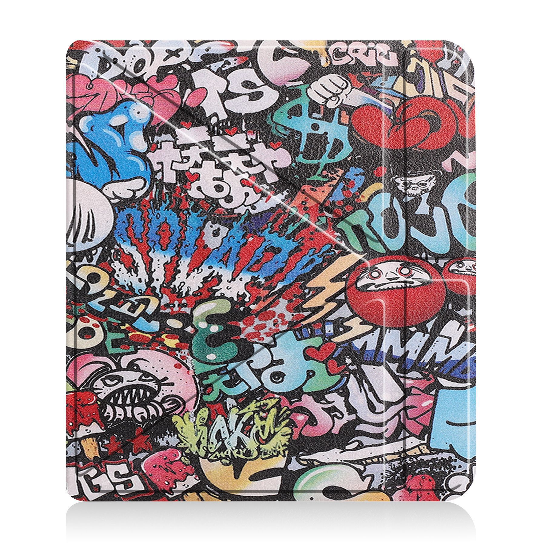 7" TPU Soft Shell eBook Case with Transformers Magnetic Closure for Kobo Libra Colour (Model N428) - Image 13