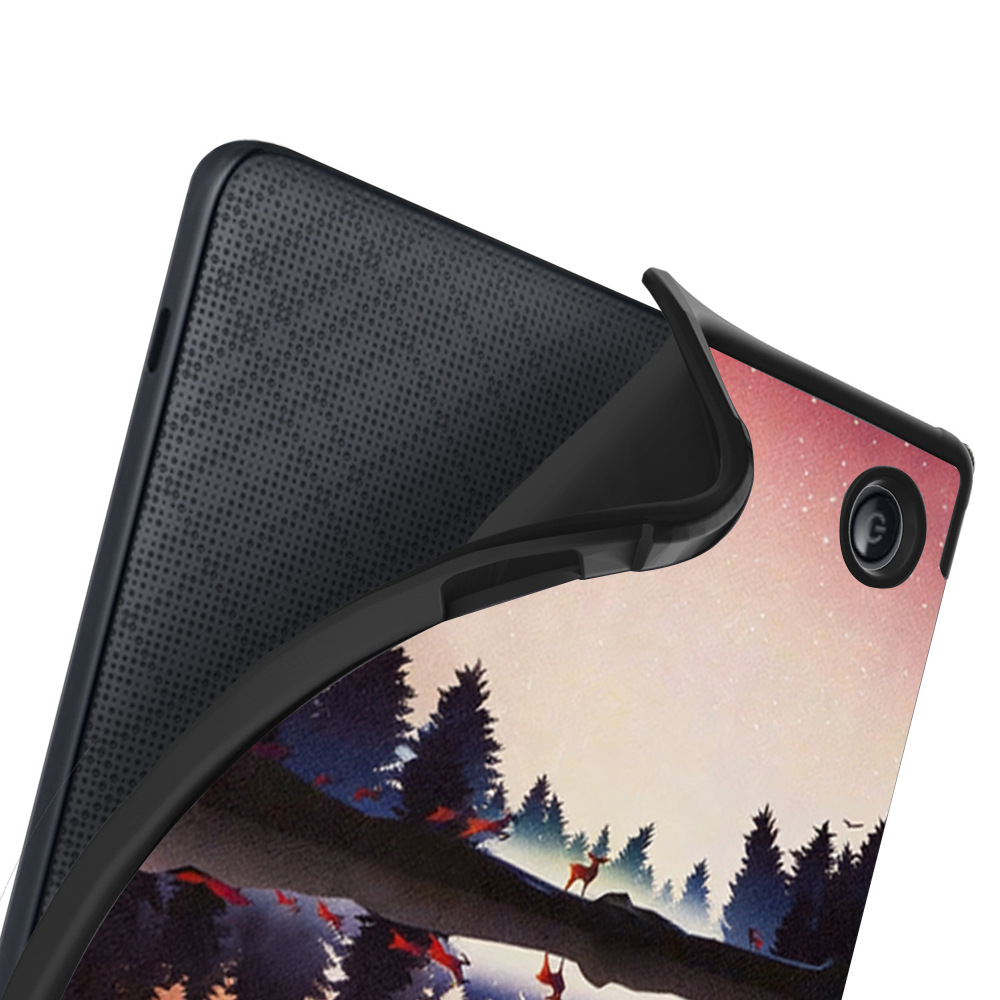 7" TPU Soft Shell eBook Case with Magnetic Closure for Kobo Libra Colour (Model N428) - Image 5
