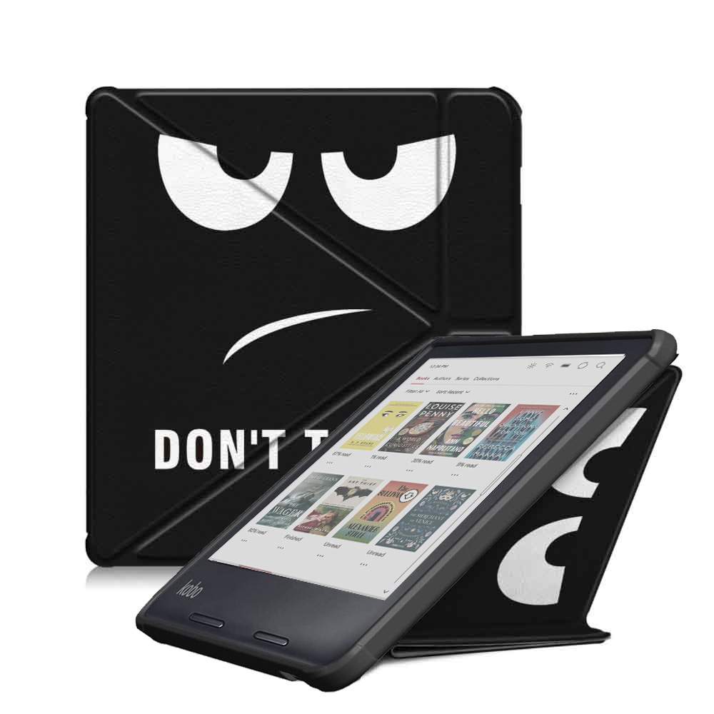 7" TPU Soft Shell eBook Case with Transformers Magnetic Closure for Kobo Libra Colour (Model N428) - Image 16