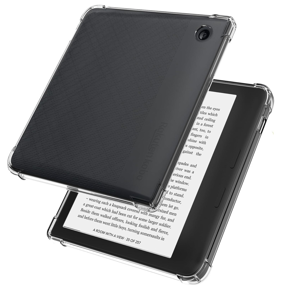 7" Transparent Cover Soft TPU Case with Four‑Corner Airbag Protection for Kobo Libra 2 - Image 6