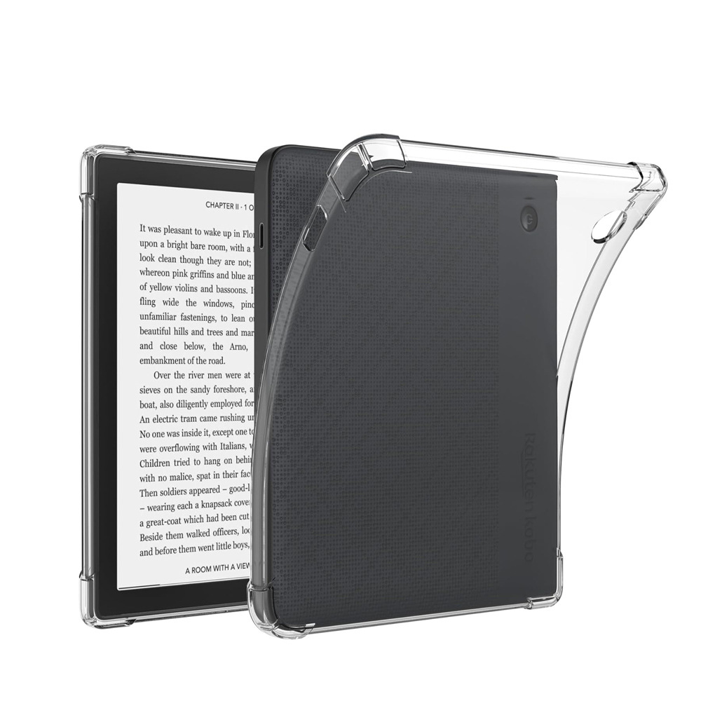 7" Transparent Cover Soft TPU Case with Four‑Corner Airbag Protection for Kobo Libra 2 - Image 7