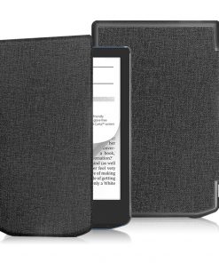 Tablet Case Ebook Cover with Fabric Grain Full-body Shell for Pocketbook Verse Pro PB634