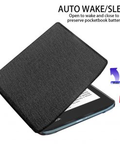 Alternative view of Tablet Case Ebook Cover with Fabric Grain Full-body Shell for Pocketbook Verse (Model: PB629)