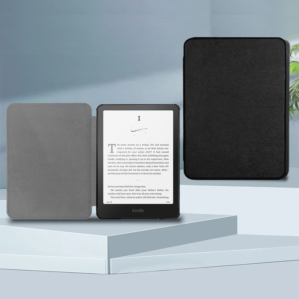 7" Flip Shell Leather Case Drop-Proof Protective Cover for 2024 Kindle Paperwhite12th - Image 6