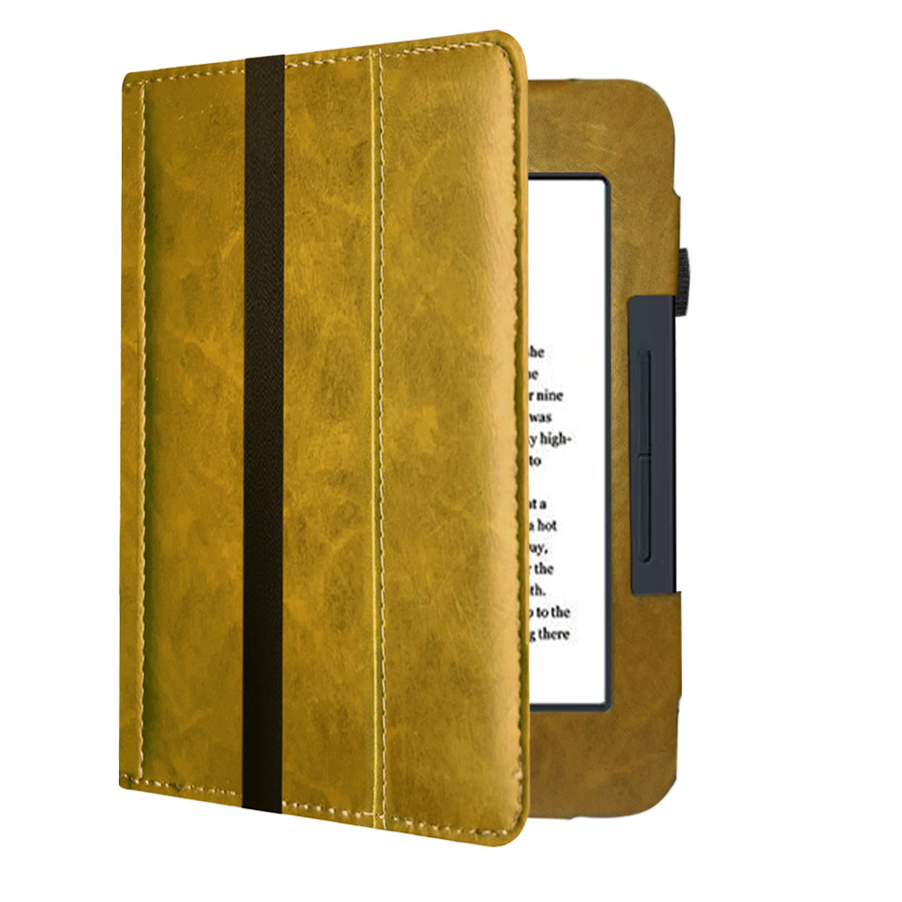 6" Flip Leather Case Drop-Proof Protective Cover for Nook Glowlight 3 (Model BNRV520) 2019 Released - Image 12