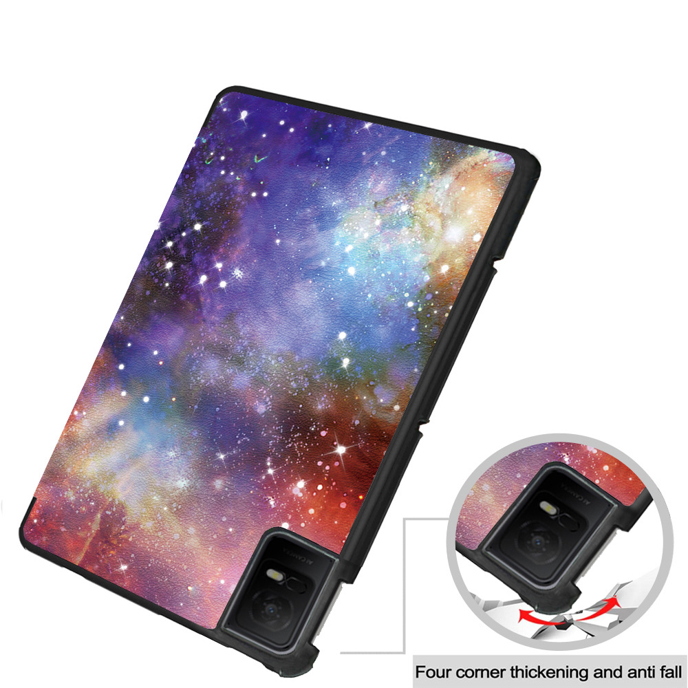 11" Magnetic Cover Leather Case Protective Shell for TCL Tab 11 Gen. 1 (Model 9166g) - Image 4