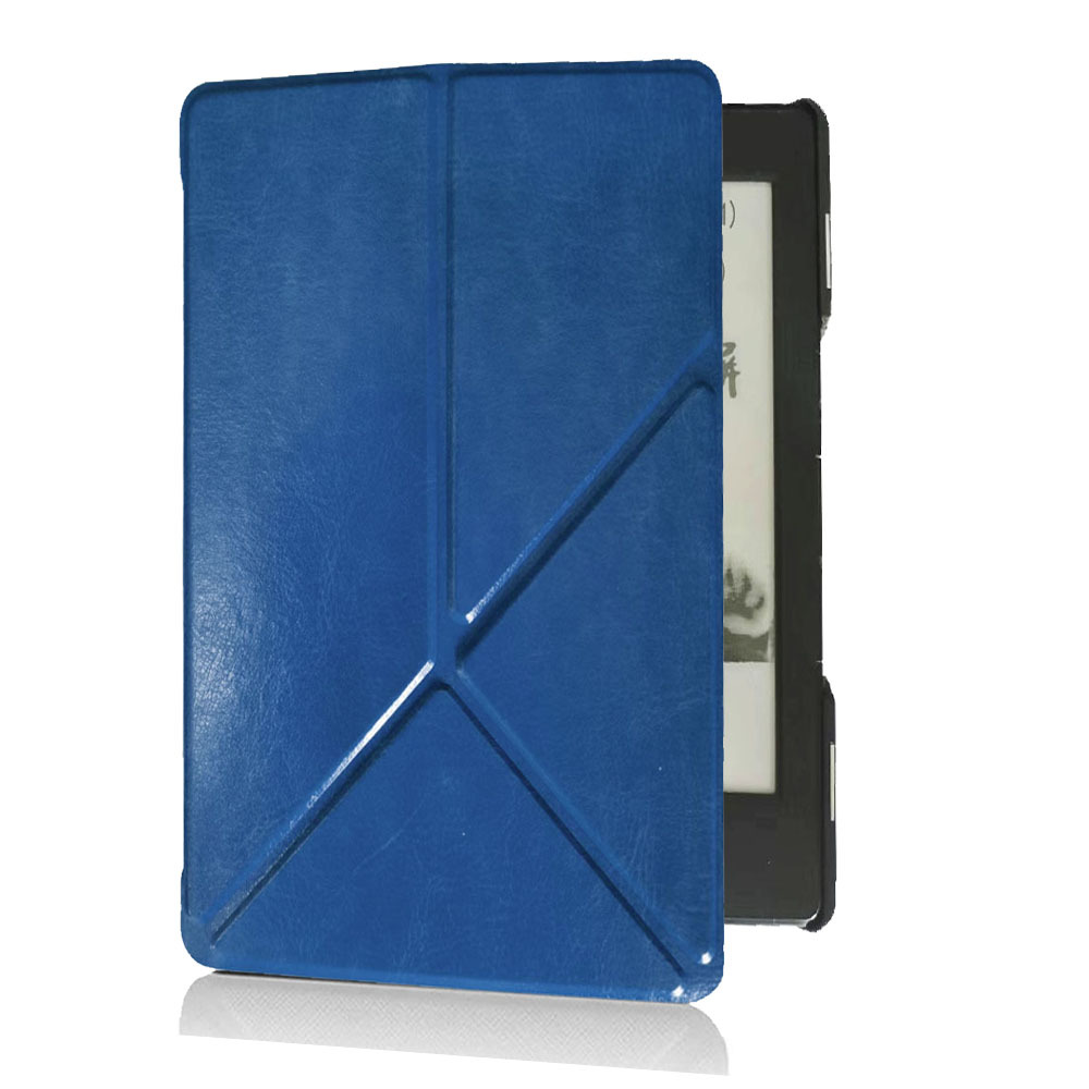 6" Leather Case Drop-Proof Protective Cover Magnetic Shell for Kindle 4 /Kindle 5 (Model D01100) - Image 12