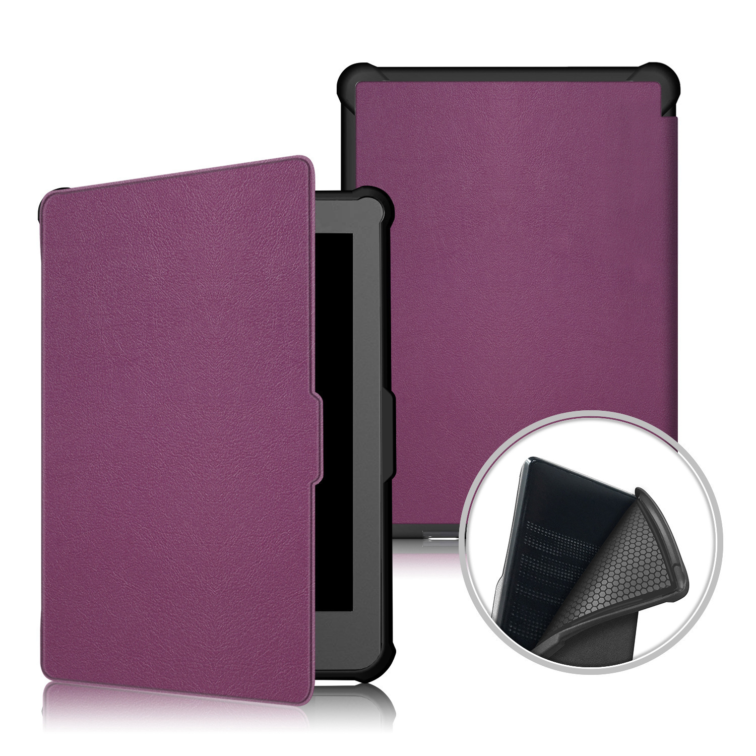 6" TPU Soft Shell eBook Case with Magnetic Closure for Kobo Clara HD (Model N249) - Image 17
