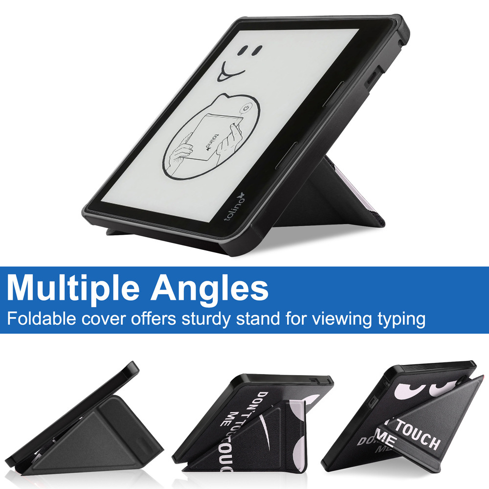 8" TPU Soft Shell eBook Case Magnetic Closure Cover for Tolino Epos 3 - Image 4