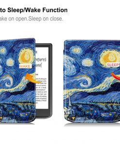 Alternative view of 7.8" Flip Soft TPU Shell Leather Case Drop-Proof Protective Cover for Vivlio Inkpad 4 (2023 Released)
