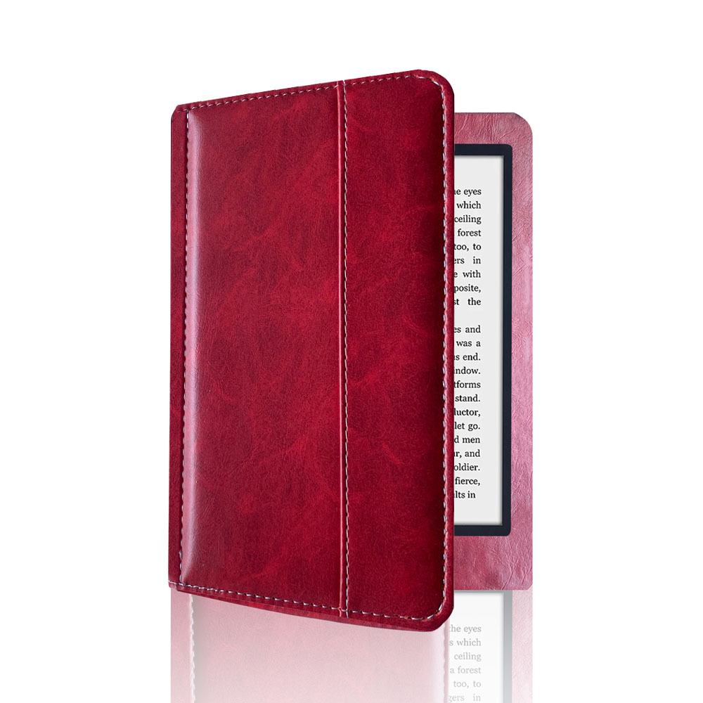 6" Flip Leather Case Drop-Proof Protective Cover for kobo Nia (Model N306) - Image 8