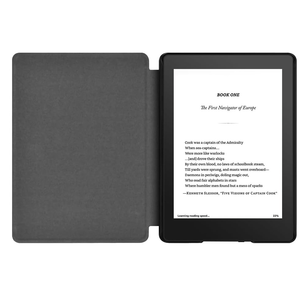 6" Leather Case Drop-Proof Protective Cover for Kindle 11th (2024/ 2022) - Image 2