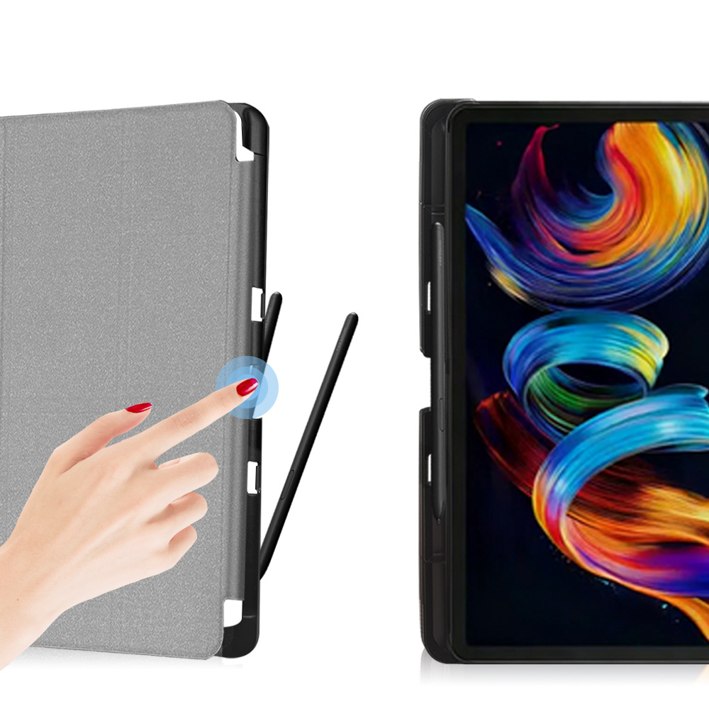 11.5" Magnetic Cover Leather Case with Pen Slot for TCL NXTPAPER 11 Plus (Model 9469X) - Image 3