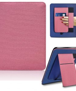 7" Leather Case Drop-Proof Protective Cover with Hand Strap for Kindle Paperwhite 12th Gen 2024