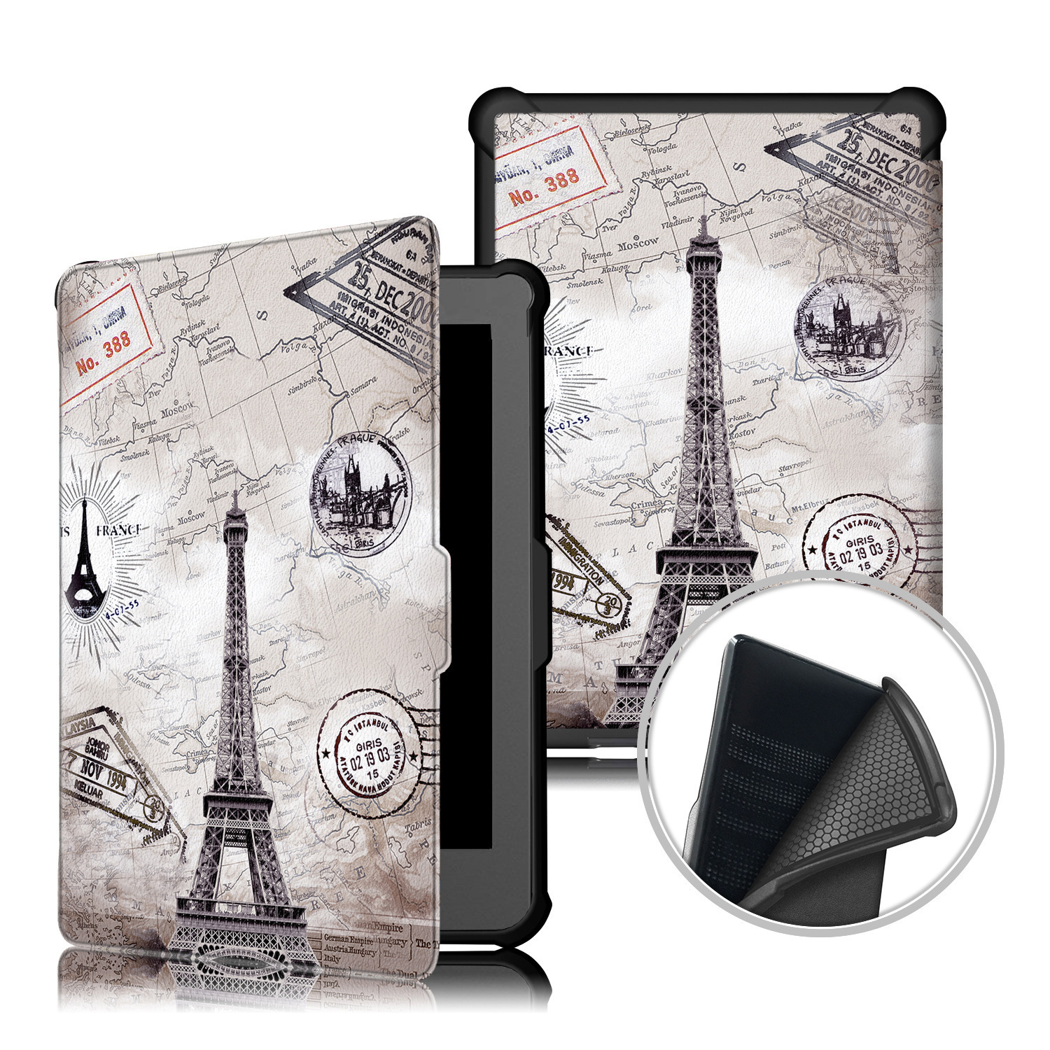 6" TPU Soft Shell eBook Case with Magnetic Closure for Kobo Clara HD (Model N249) - Image 9