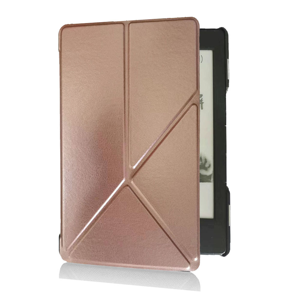 6" Leather Case Drop-Proof Protective Cover Magnetic Shell for Kindle 4 /Kindle 5 (Model D01100) - Image 11