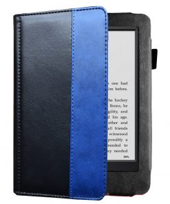 6" Leather Case Drop-Proof Protective Cover for Kindle Touch 2012 (Model D01200)