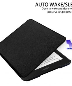 Alternative view of 7" Flip Shell Leather Case Drop-Proof Protective Cover for 2024 Kindle Paperwhite12th