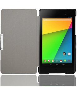 Alternative view of 7" Flip Shell Leather Case Drop-Proof Protective Cover for Google Nexus 7 FHD Tablet 2nd Gen.