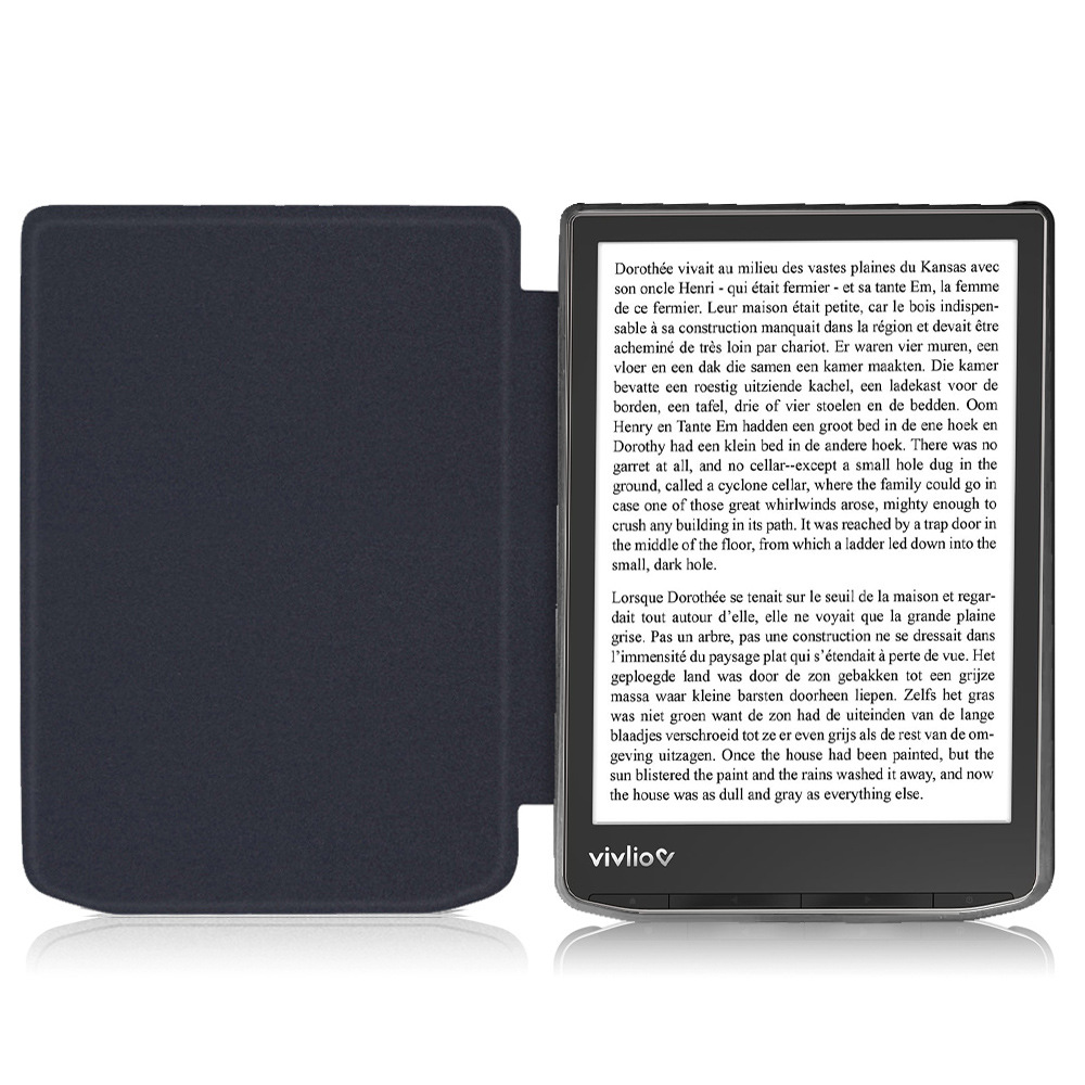 6" Soft TPU Shell Leather Case Drop-Proof Protective Cover for Vivlio Light/ Light HD (2023 Released) - Image 5
